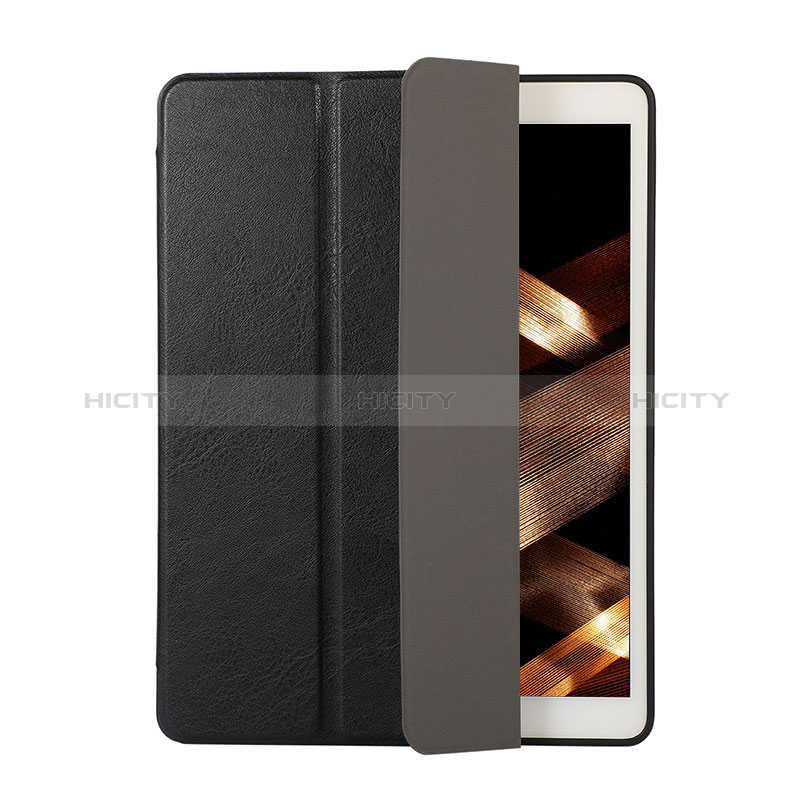 Coque Portefeuille Livre Cuir Etui Clapet H02 pour Apple New iPad 9.7 (2018) Noir Plus