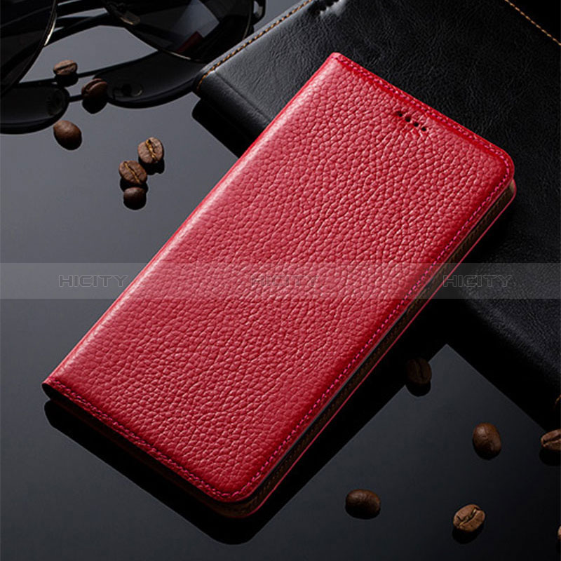 Coque Portefeuille Livre Cuir Etui Clapet H02P pour Huawei Honor 100 5G Rouge Plus