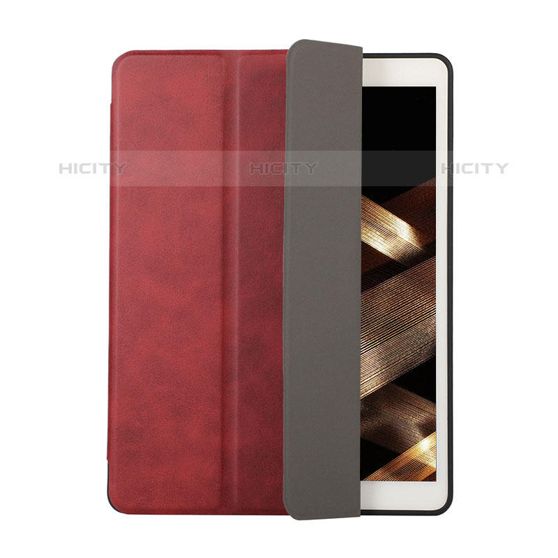 Coque Portefeuille Livre Cuir Etui Clapet H03 pour Apple iPad Air 3 Rouge Plus