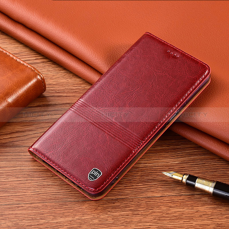 Coque Portefeuille Livre Cuir Etui Clapet H05P pour Huawei Honor 90 Lite 5G Rouge Plus