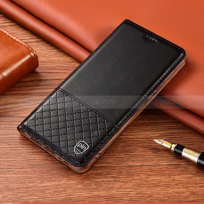 Coque Portefeuille Livre Cuir Etui Clapet H07P pour Huawei Honor Magic3 5G Noir Plus