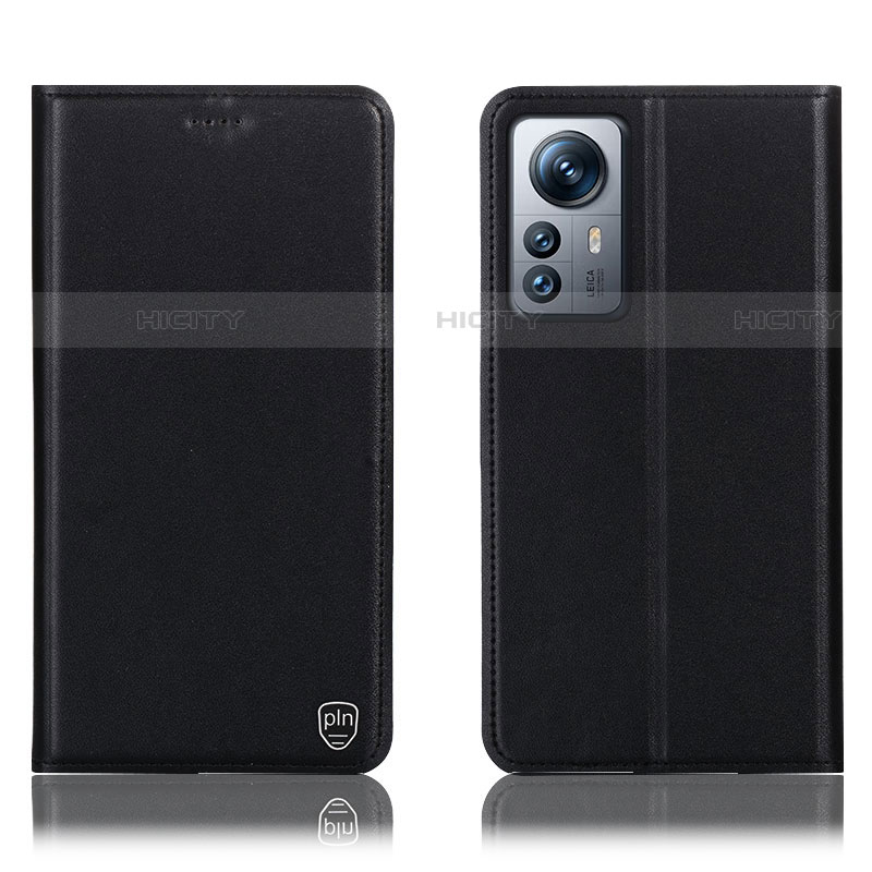 Coque Portefeuille Livre Cuir Etui Clapet H07P pour Xiaomi Mi 12 Lite 5G Noir Plus