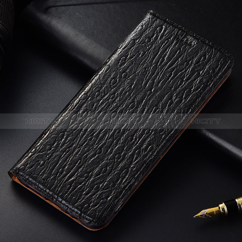 Coque Portefeuille Livre Cuir Etui Clapet H15P pour Samsung Galaxy A30 Noir Plus