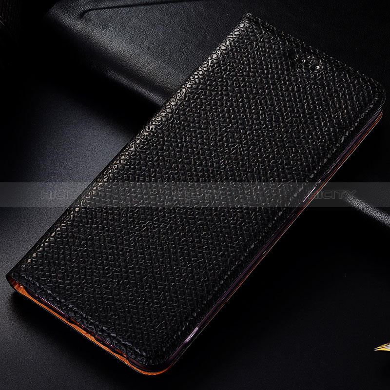 Coque Portefeuille Livre Cuir Etui Clapet H15P pour Samsung Galaxy M21s Noir Plus