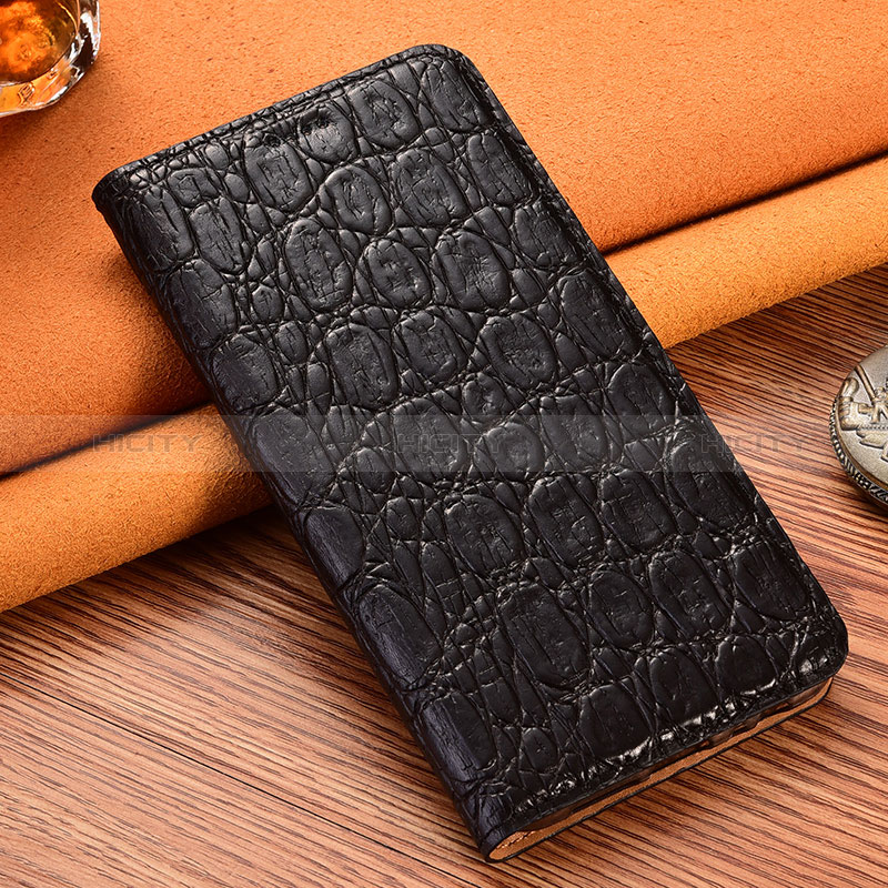 Coque Portefeuille Livre Cuir Etui Clapet H16P pour Samsung Galaxy S20 Plus Noir Plus