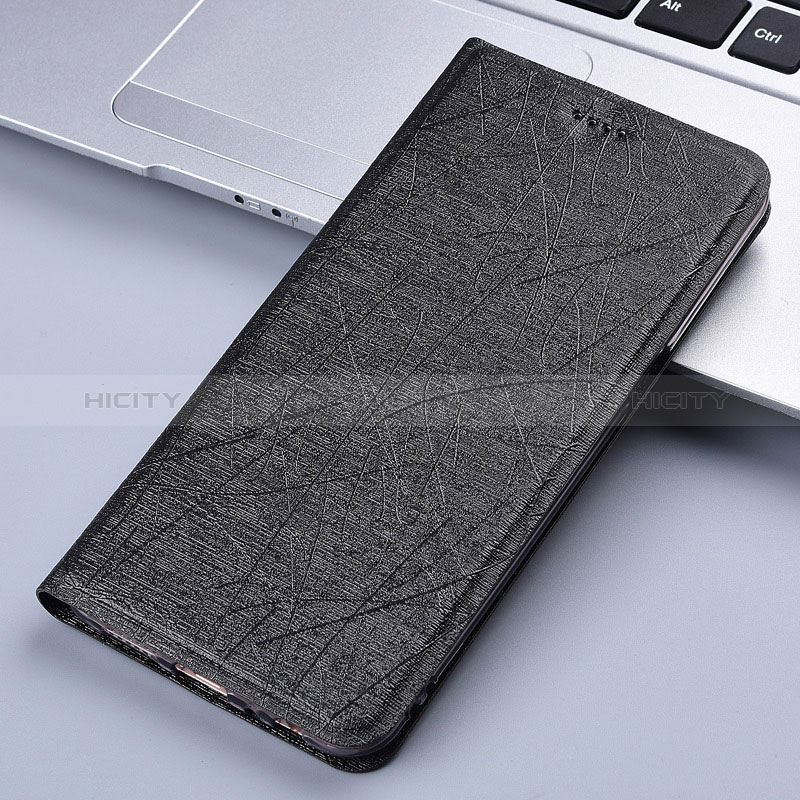 Coque Portefeuille Livre Cuir Etui Clapet H22P pour Huawei P50 Pro Noir Plus