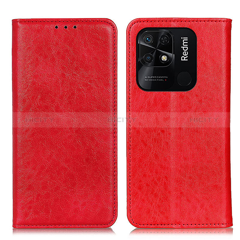 Coque Portefeuille Livre Cuir Etui Clapet K01Z pour Xiaomi Redmi 10 India Plus