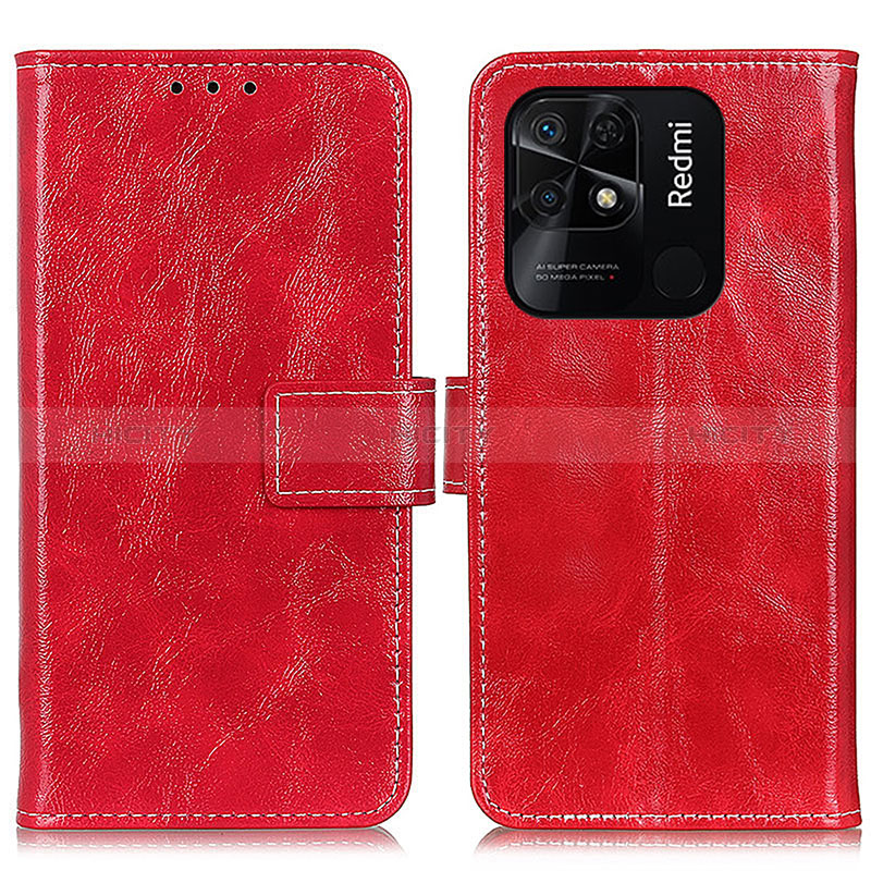 Coque Portefeuille Livre Cuir Etui Clapet K04Z pour Xiaomi Redmi 10 India Plus