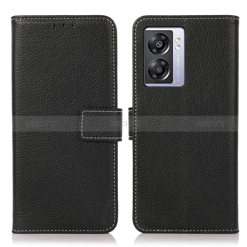 Coque Portefeuille Livre Cuir Etui Clapet K07Z pour Realme V23 5G Noir Plus