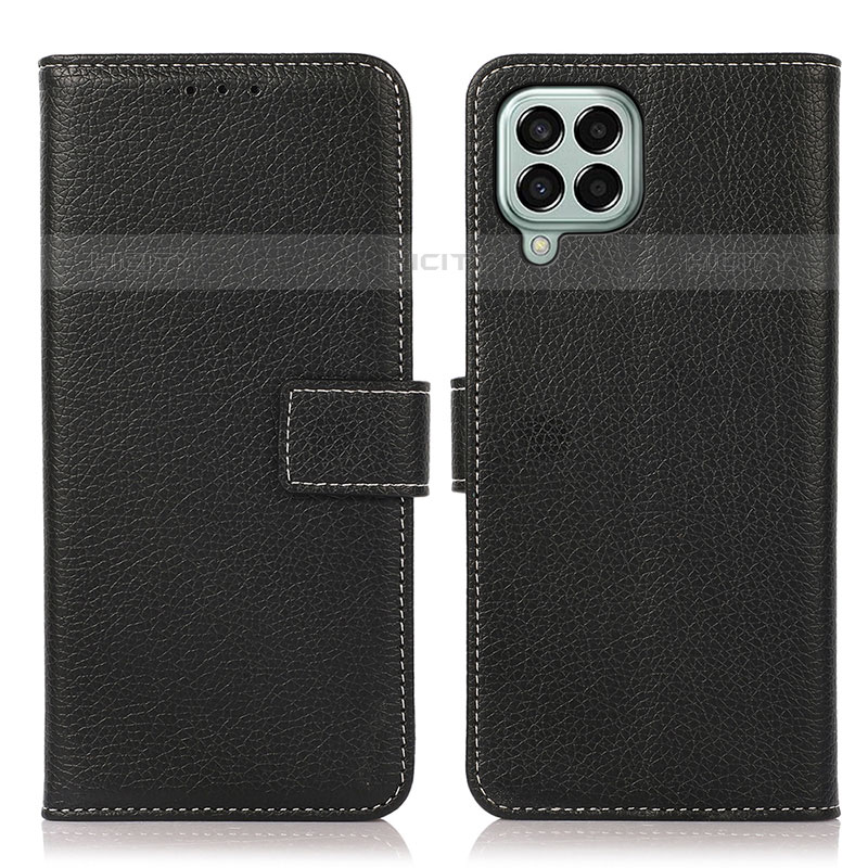 Coque Portefeuille Livre Cuir Etui Clapet K08Z pour Samsung Galaxy M33 5G Noir Plus