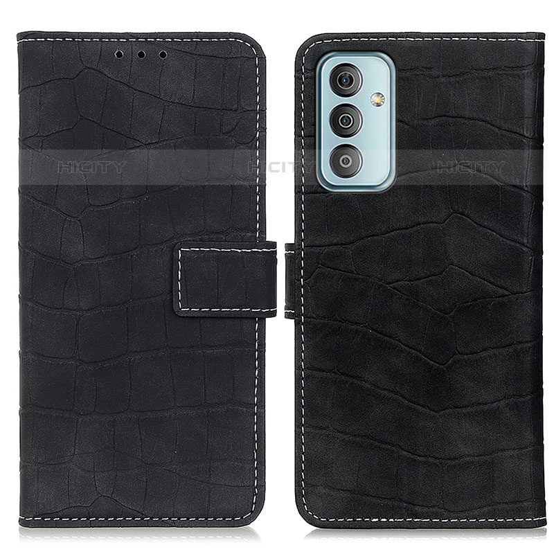 Coque Portefeuille Livre Cuir Etui Clapet KZ07 pour Samsung Galaxy M23 5G Noir Plus