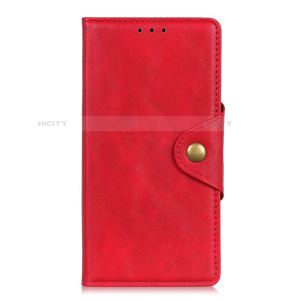 Coque Portefeuille Livre Cuir Etui Clapet L01 pour Alcatel 3L Rouge Plus