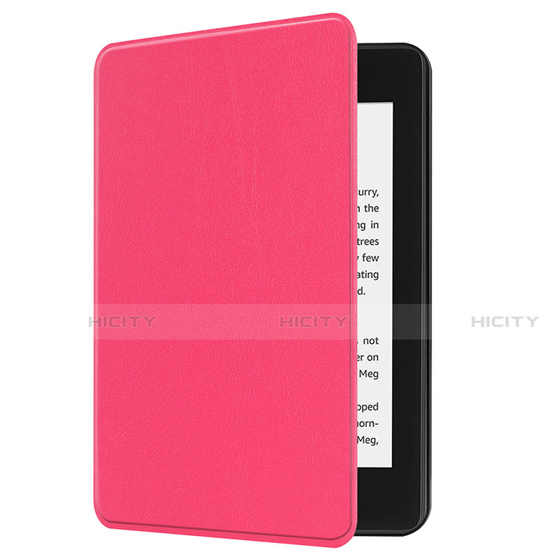 Coque Portefeuille Livre Cuir Etui Clapet L01 pour Amazon Kindle Paperwhite 6 inch Plus