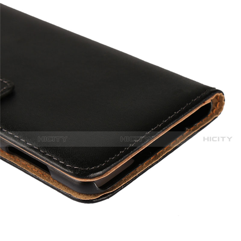 Coque Portefeuille Livre Cuir Etui Clapet L01 pour Asus Zenfone 4 Max ZC554KL Noir Plus
