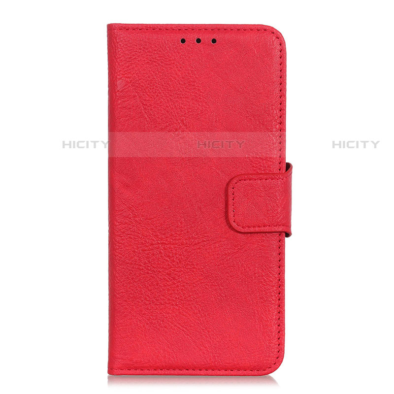 Coque Portefeuille Livre Cuir Etui Clapet L01 pour HTC Desire 19 Plus Rouge Plus