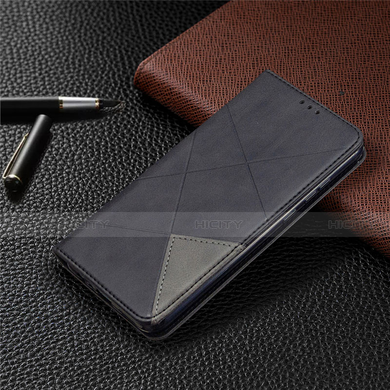 Coque Portefeuille Livre Cuir Etui Clapet L01 pour Huawei Honor 9A Noir Plus