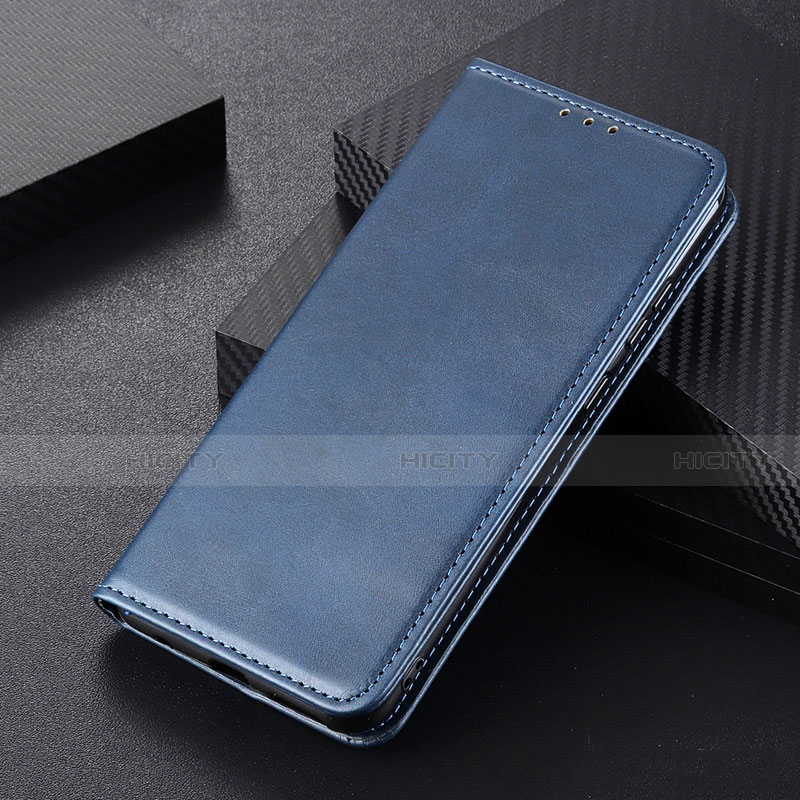 Coque Portefeuille Livre Cuir Etui Clapet L01 pour Huawei P Smart (2020) Bleu Plus