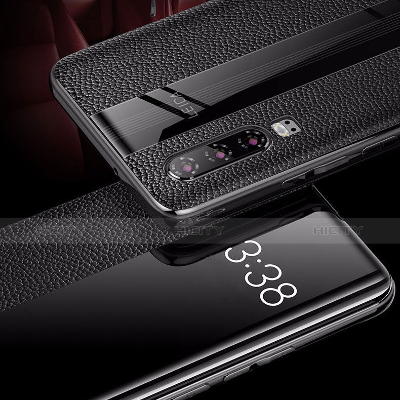 Coque Portefeuille Livre Cuir Etui Clapet L01 pour Huawei P30 Plus