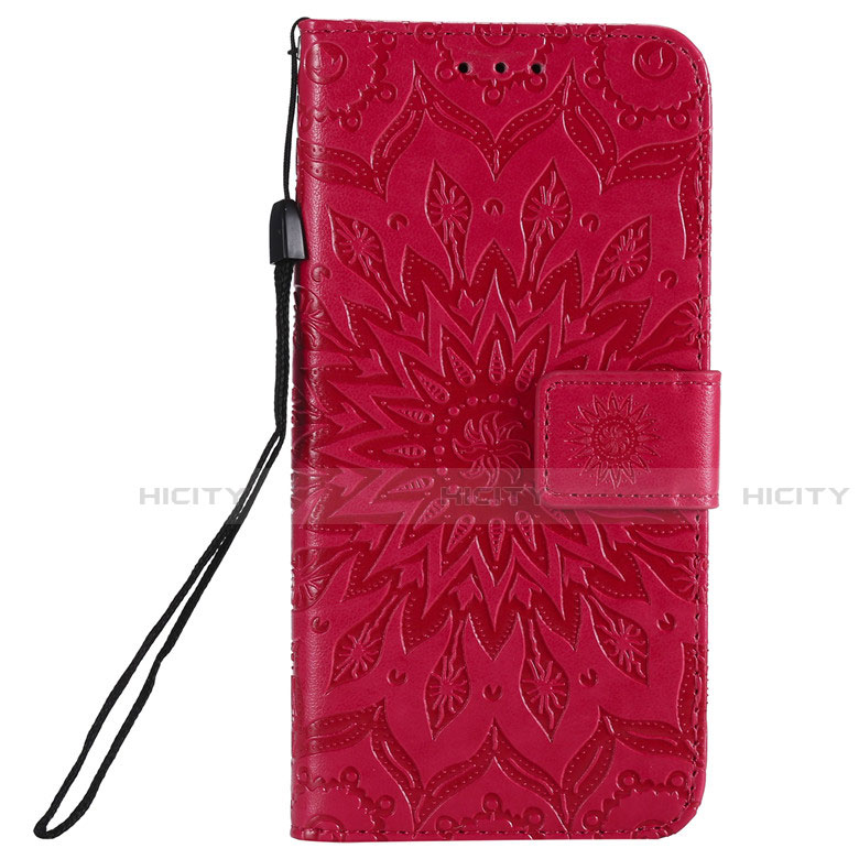 Coque Portefeuille Livre Cuir Etui Clapet L01 pour Nokia 2.3 Rouge Plus