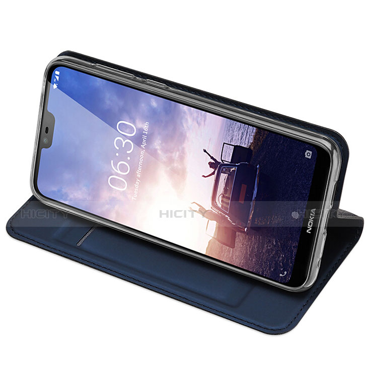 Coque Portefeuille Livre Cuir Etui Clapet L01 pour Nokia X6 Plus