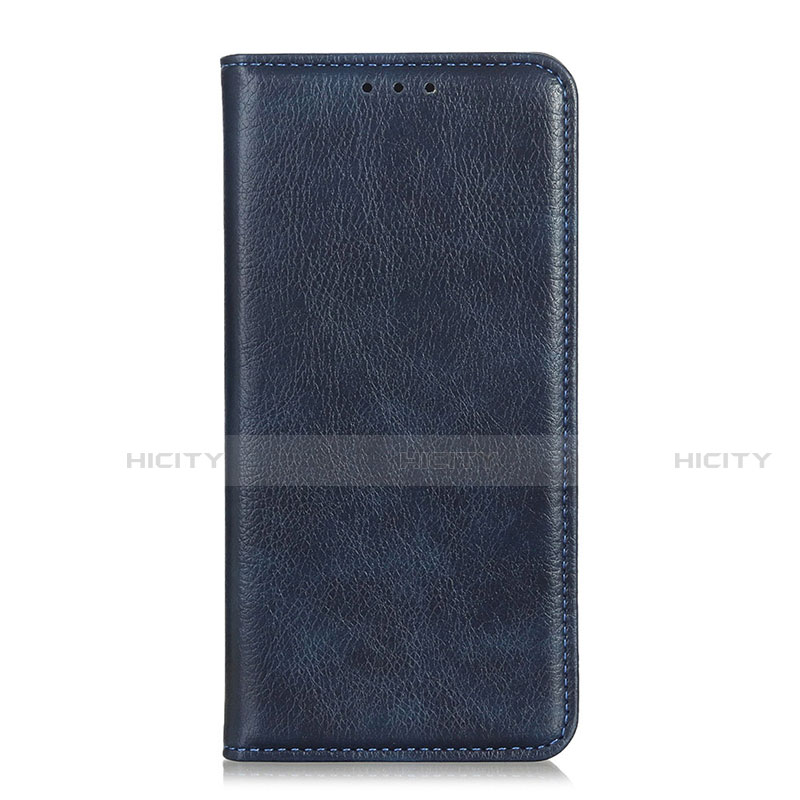 Coque Portefeuille Livre Cuir Etui Clapet L01 pour Samsung Galaxy M31 Bleu Plus
