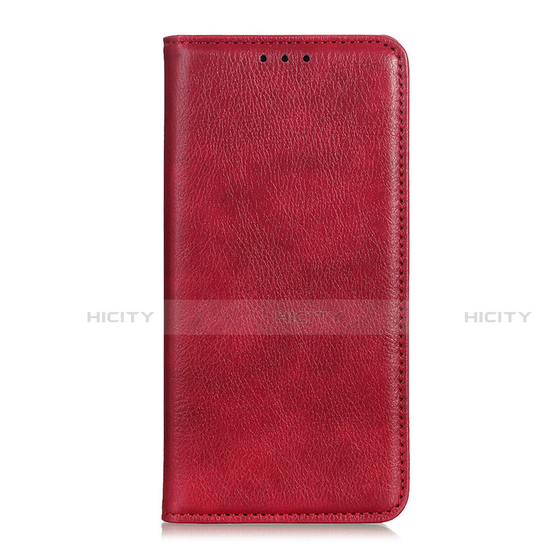 Coque Portefeuille Livre Cuir Etui Clapet L01 pour Samsung Galaxy M31 Rouge Plus