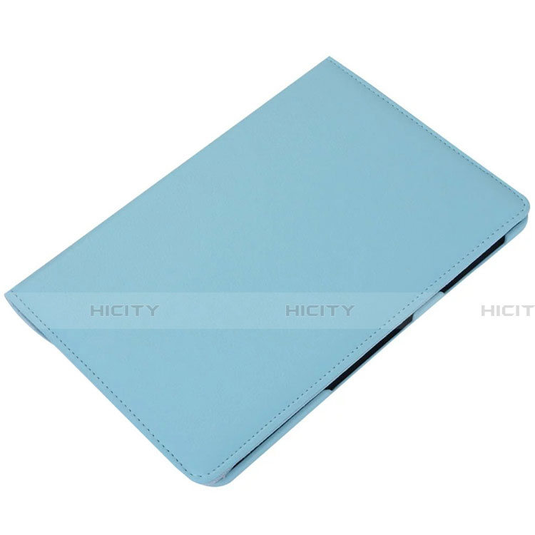 Coque Portefeuille Livre Cuir Etui Clapet L01 pour Samsung Galaxy Tab S6 Lite 10.4 SM-P610 Bleu Ciel Plus