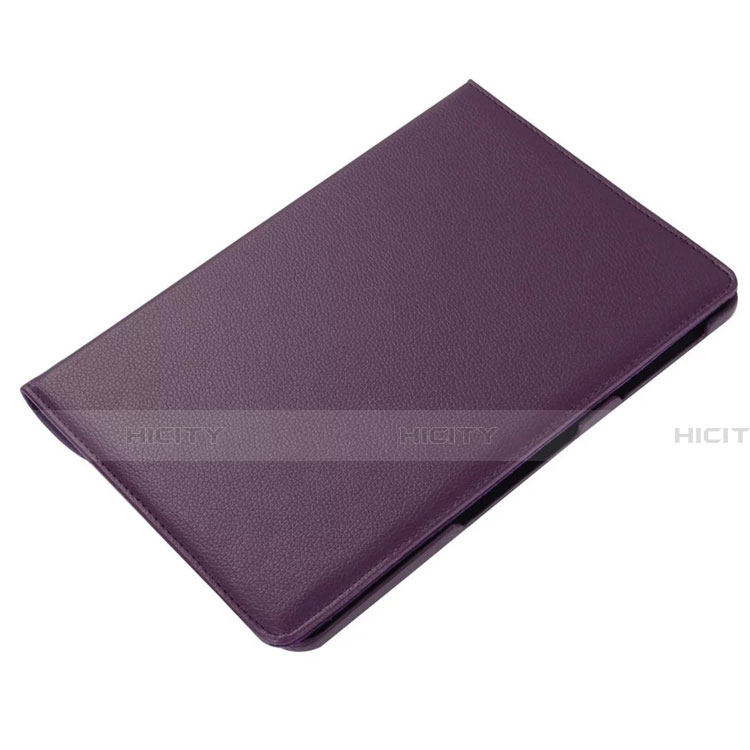 Coque Portefeuille Livre Cuir Etui Clapet L01 pour Samsung Galaxy Tab S6 Lite 10.4 SM-P610 Violet Plus