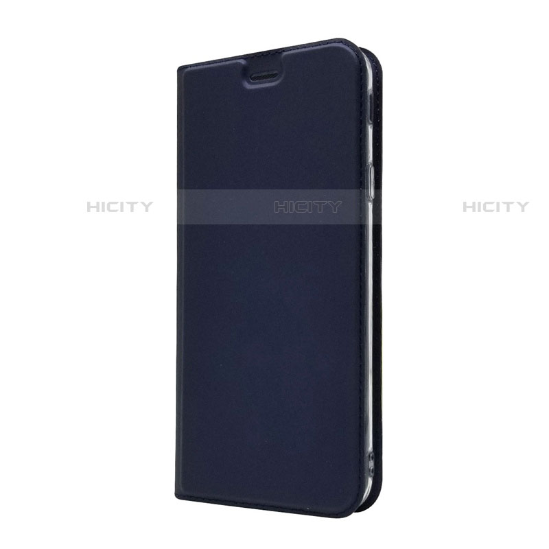 Coque Portefeuille Livre Cuir Etui Clapet L01 pour Sony Xperia XA3 Ultra Bleu Plus