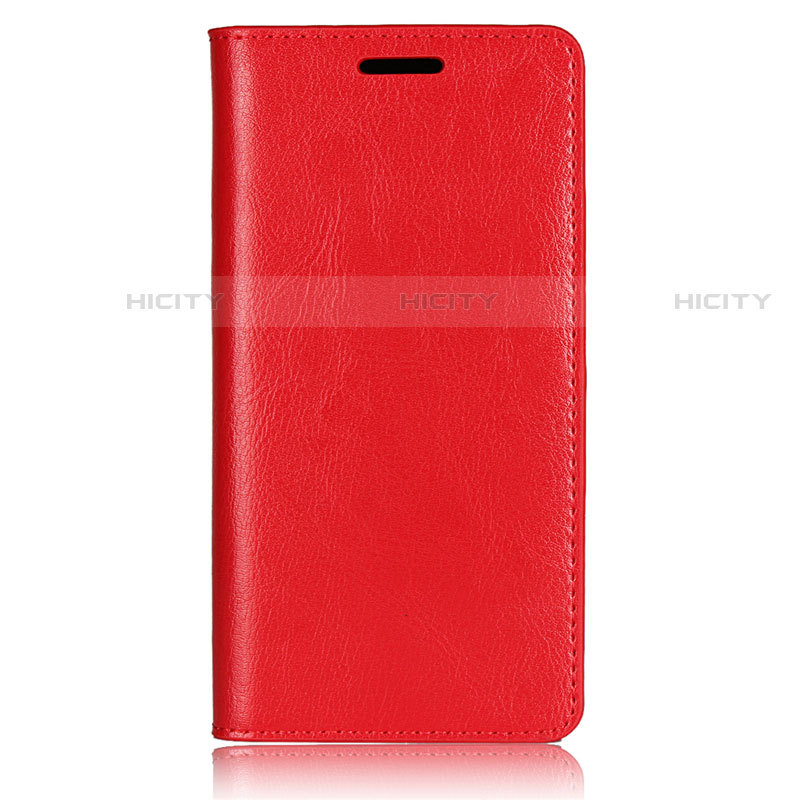 Coque Portefeuille Livre Cuir Etui Clapet L01 pour Sony Xperia XZ2 Compact Rouge Plus