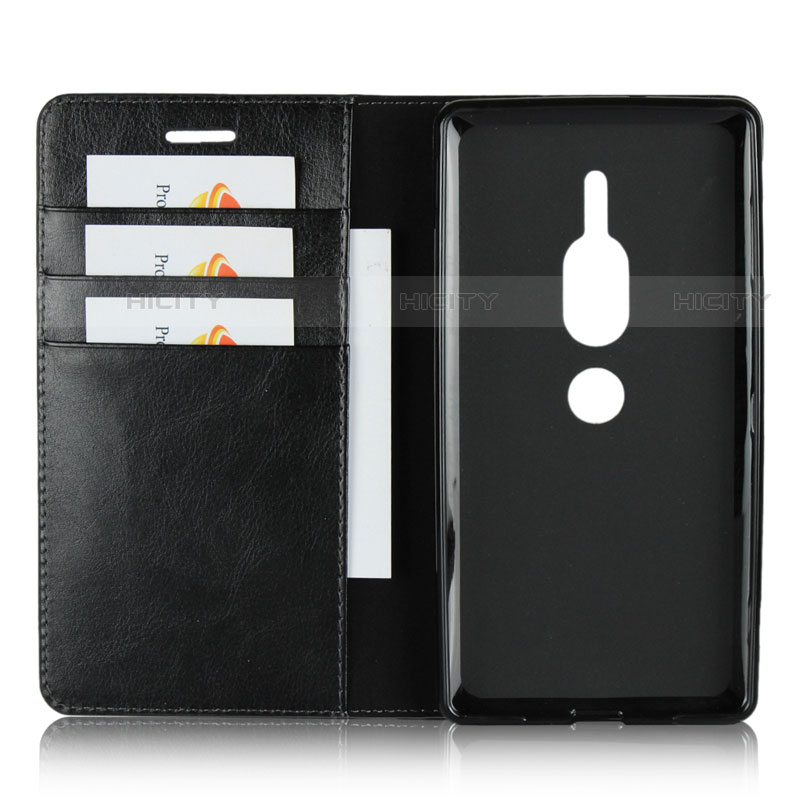 Coque Portefeuille Livre Cuir Etui Clapet L01 pour Sony Xperia XZ2 Premium Plus