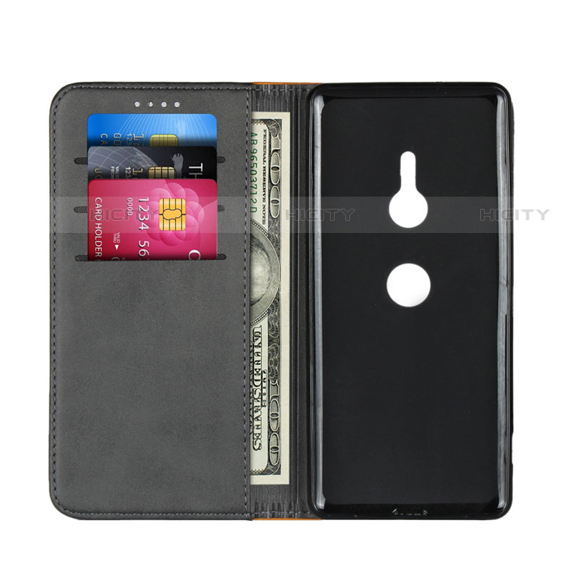 Coque Portefeuille Livre Cuir Etui Clapet L01 pour Sony Xperia XZ3 Plus