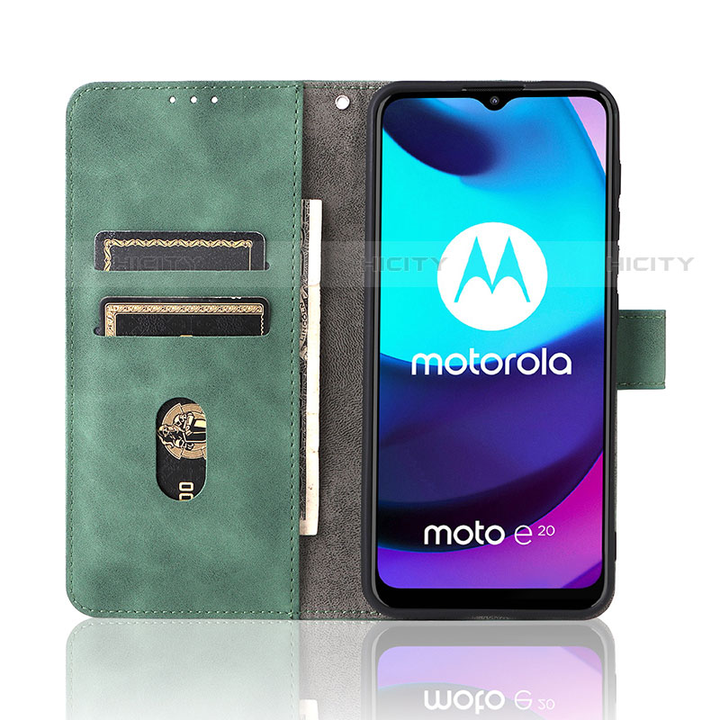 Coque Portefeuille Livre Cuir Etui Clapet L01Z pour Motorola Moto E40 Plus