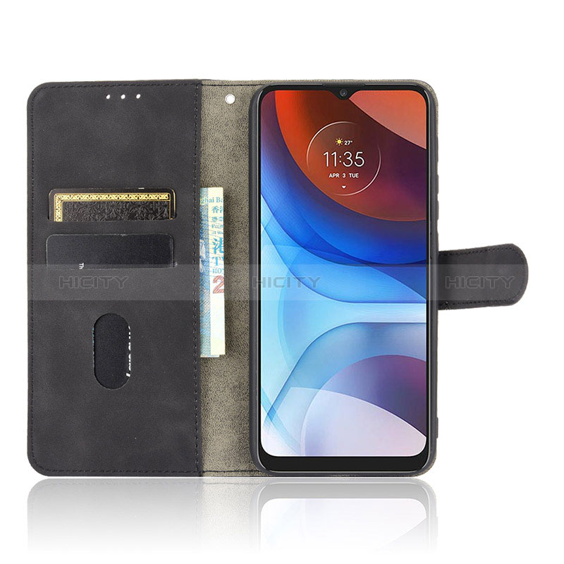Coque Portefeuille Livre Cuir Etui Clapet L01Z pour Motorola Moto E7 Power Plus