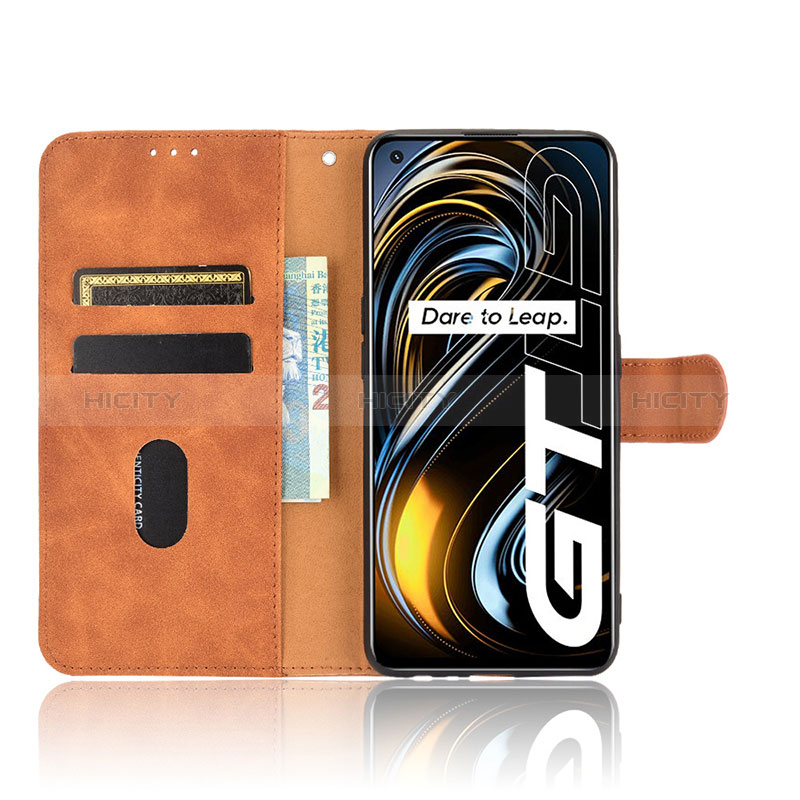 Coque Portefeuille Livre Cuir Etui Clapet L01Z pour Realme GT 5G Plus