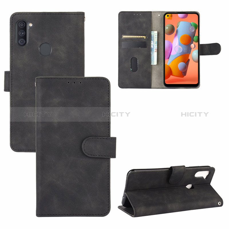 Coque Portefeuille Livre Cuir Etui Clapet L01Z pour Samsung Galaxy A11 Plus