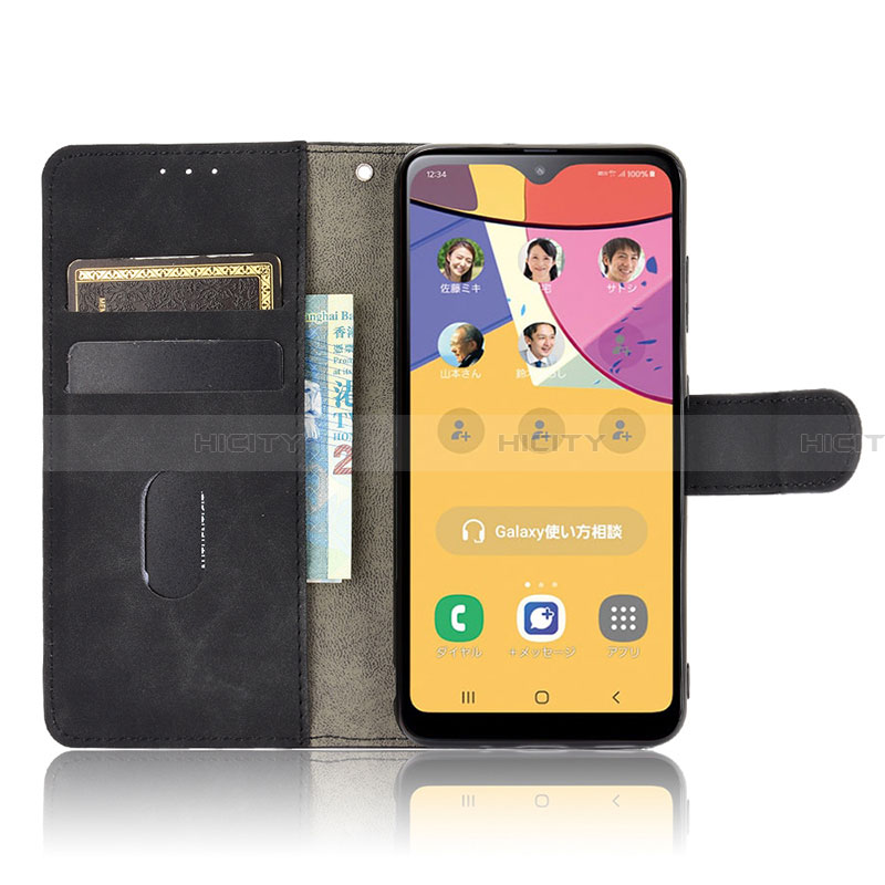 Coque Portefeuille Livre Cuir Etui Clapet L01Z pour Samsung Galaxy A21 SC-42A Plus