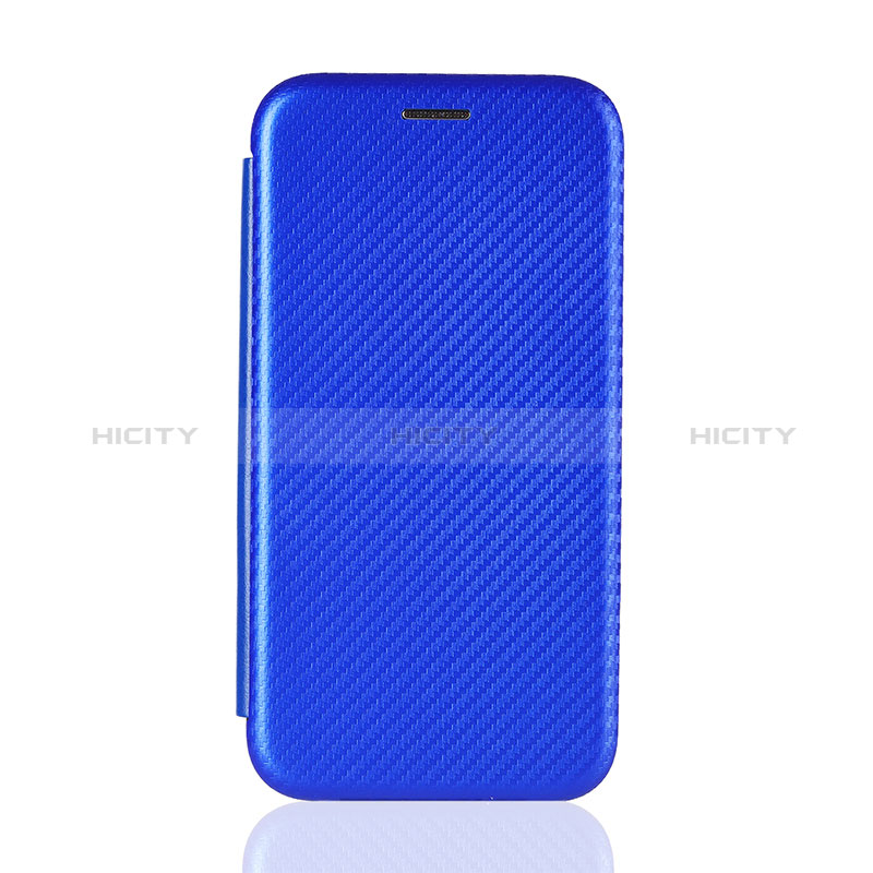 Coque Portefeuille Livre Cuir Etui Clapet L01Z pour Samsung Galaxy M21s Bleu Plus