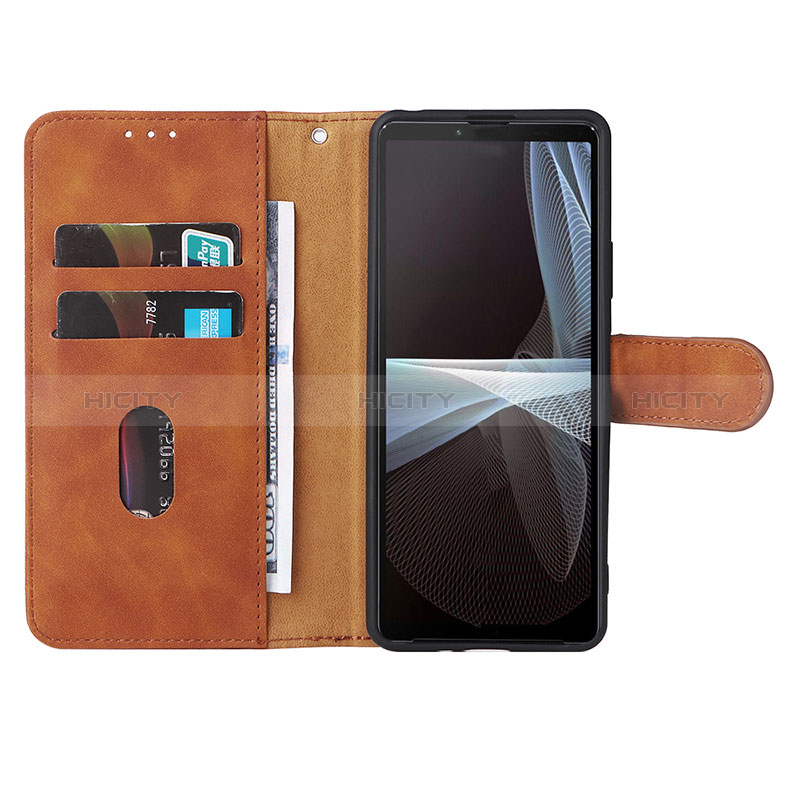 Coque Portefeuille Livre Cuir Etui Clapet L01Z pour Sony Xperia 10 V Plus