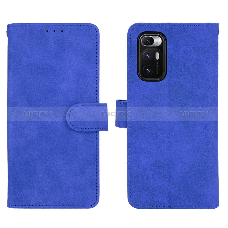 Coque Portefeuille Livre Cuir Etui Clapet L01Z pour Xiaomi Mix Fold 5G Bleu Plus