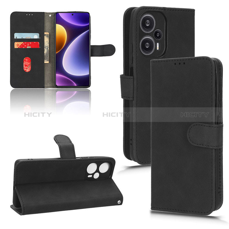 Coque Portefeuille Livre Cuir Etui Clapet L01Z pour Xiaomi Poco F5 5G Plus