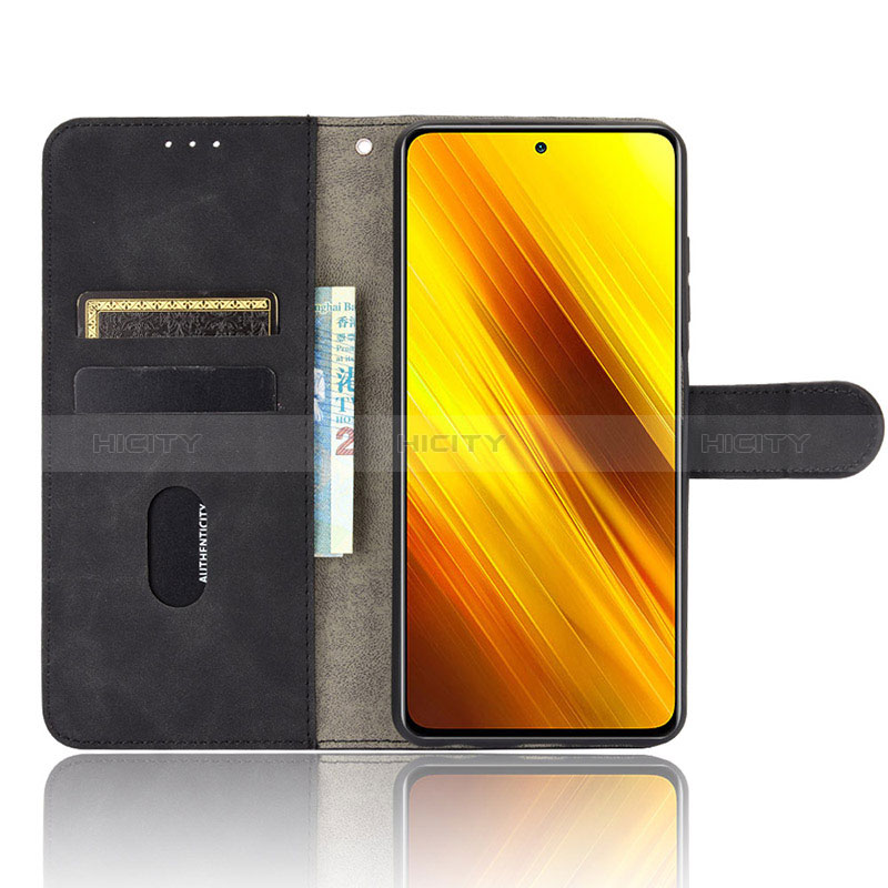 Coque Portefeuille Livre Cuir Etui Clapet L01Z pour Xiaomi Poco X3 NFC Plus