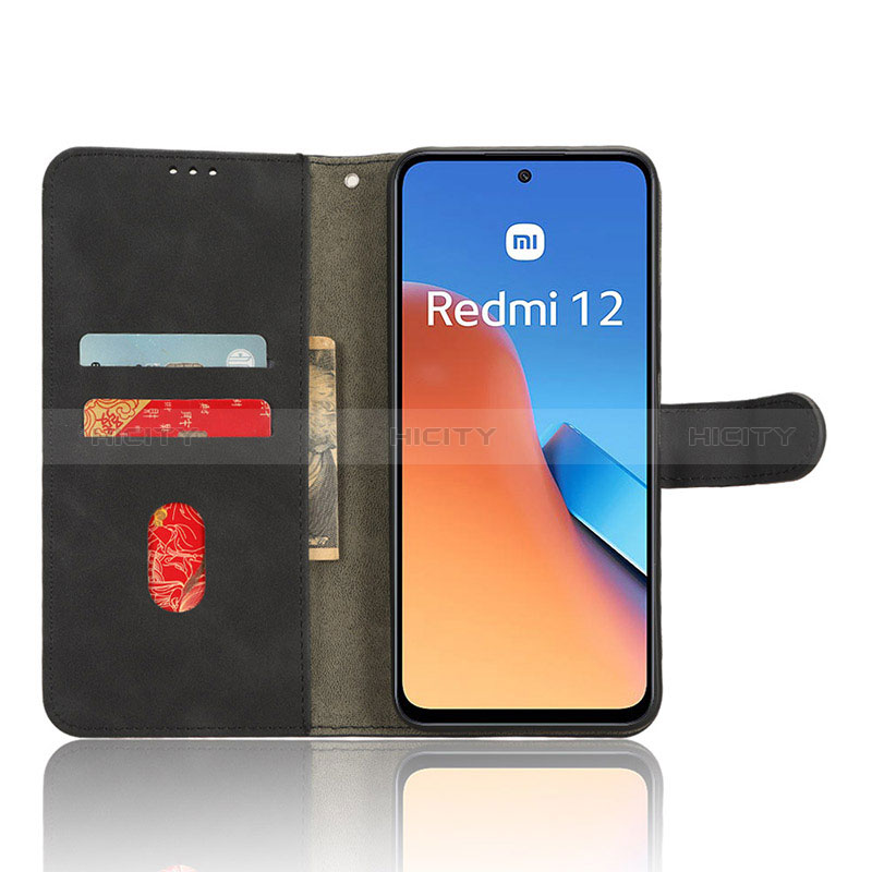 Coque Portefeuille Livre Cuir Etui Clapet L01Z pour Xiaomi Redmi 12 4G Plus
