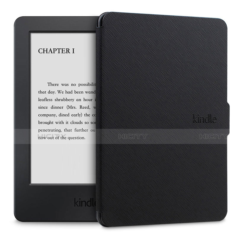 Coque Portefeuille Livre Cuir Etui Clapet L02 pour Amazon Kindle Paperwhite 6 inch Plus