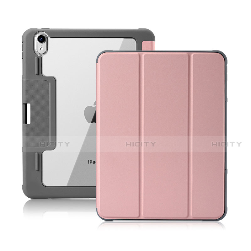 Coque Portefeuille Livre Cuir Etui Clapet L02 pour Apple iPad Air 5 10.9 (2022) Plus