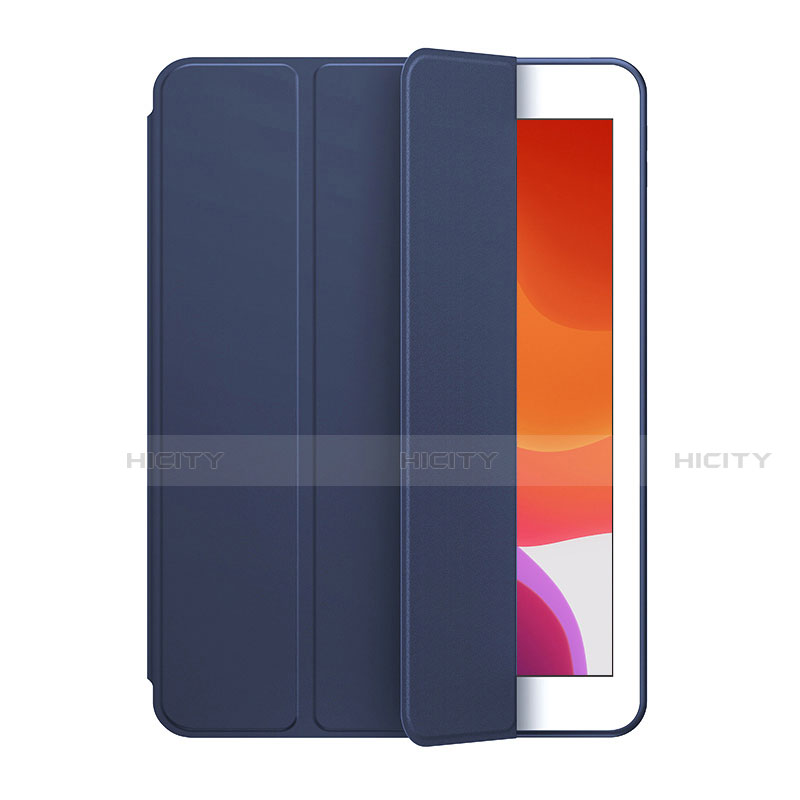 Coque Portefeuille Livre Cuir Etui Clapet L02 pour Huawei MediaPad M6 8.4 Bleu Plus