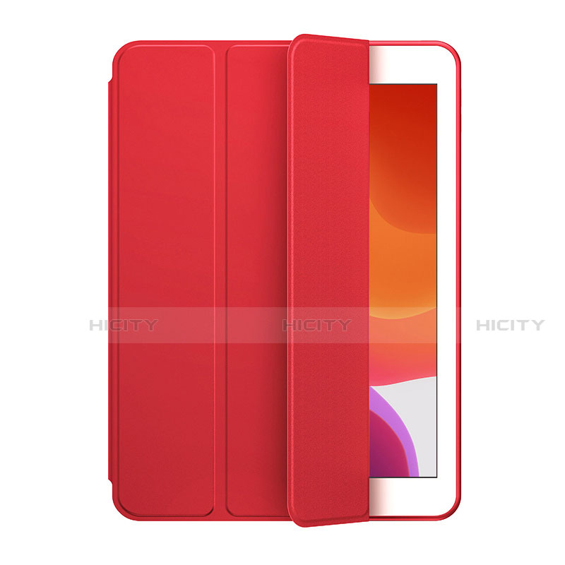 Coque Portefeuille Livre Cuir Etui Clapet L02 pour Huawei MediaPad M6 8.4 Rouge Plus