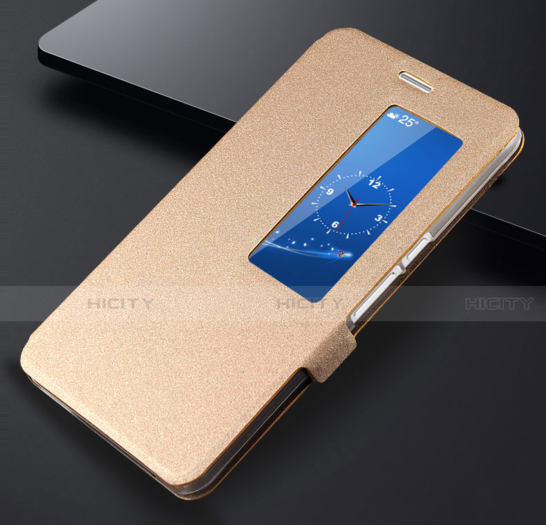 Coque Portefeuille Livre Cuir Etui Clapet L02 pour Huawei MediaPad X2 Plus