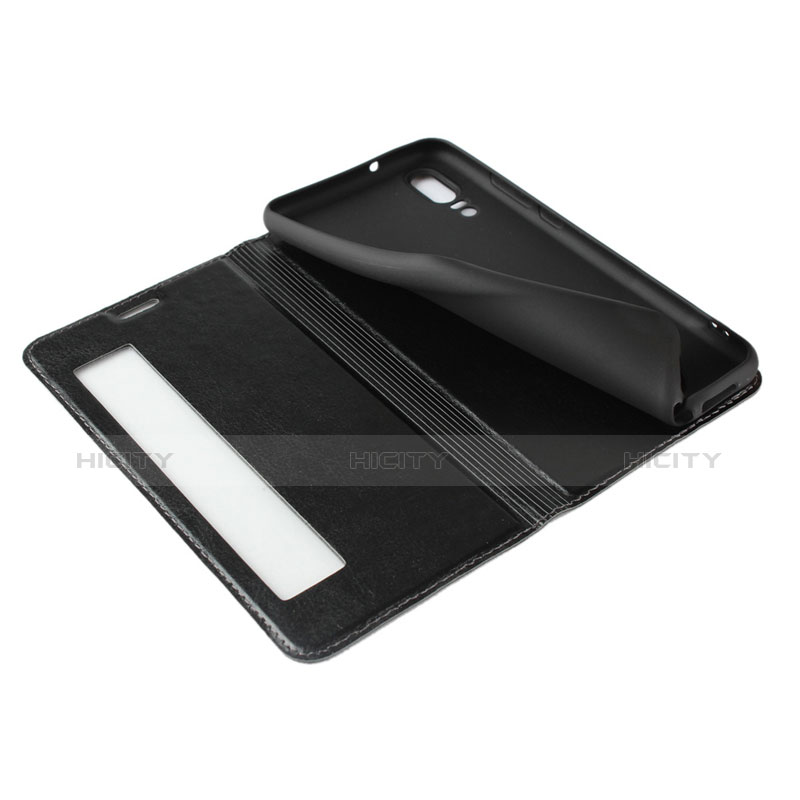 Coque Portefeuille Livre Cuir Etui Clapet L02 pour Huawei P20 Plus
