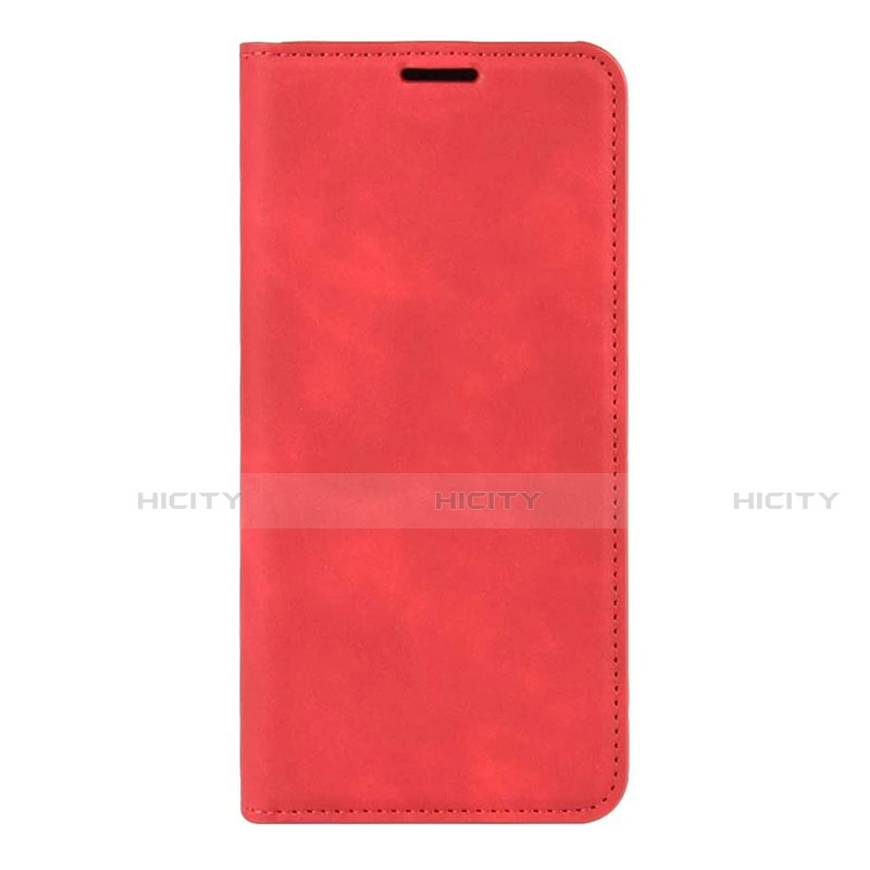 Coque Portefeuille Livre Cuir Etui Clapet L02 pour Huawei P40 Pro+ Plus Rouge Plus
